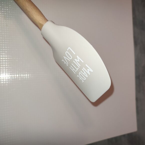 Made with Love Spatula Kitchen Farmhouse High Quality Cottagecore Granny Chic - Picture 8 of 9